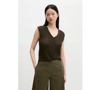 Jersey de malla slim Dark Green M