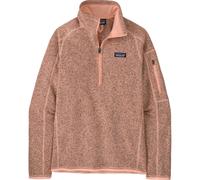 Patagonia - Forros polares mujer - W's Better Sweater 1/4 Zip Peach Sherbet para Mujer - Talla S - Rosa Rosa S