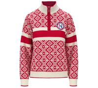 Jersey de mujer Dale of Norway Cortina 2026 Fem. Sweater Talla: L / Color: rojo/blanco