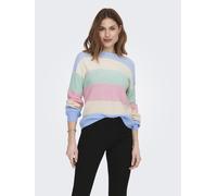 ONLY Jersey de Punto para Mujer ONLATIA, Kentucky Blue/Whitecap/Surf, M