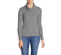 Jersey de mujer Eddie Bauer suéter de manga larga camiseta de ocio, gris...