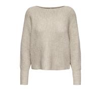 Only Onldaniella L/S Pullover Knt Noos Suéter, Ecru/Detail:Melange, XL Mujer