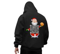 Jersey de Navidad para hombre Ugly Christmas Pullover Simple Navidad Sudadera con Capucha Jesús Estampado Loco Sudadera con Capucha con Diseño de Navidad Clásico Cálido Jersey Grande Fiesta de Navidad