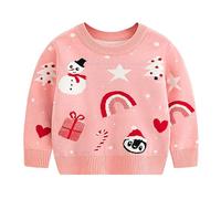 Jersey de Navidad para niños, cálido invierno, suéter de Navidad, unisex, divertido, suéter de Navidad, patrón de dibujos animados, sudadera de Navidad, suéter de Navidad, regalo de Navidad