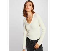 Jersey de punto fino, de punto fino Mujer Talla L. Color Blanco