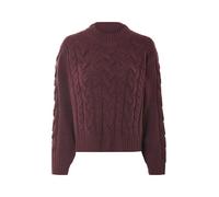 Jersey de punto grueso para mujer - Granate#Tallas:XS (34/36). Talla