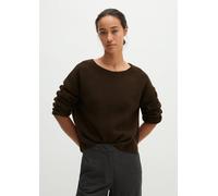 Jersey de punto holgado Burnt Coffee XS
