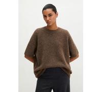 Jersey de punto holgado Soft Brown Melange L