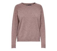 ONLY Onllesly Kings L/S Pullover Knt Noos Suéter, Rosa Browndetail:w. Melange, L (EU)