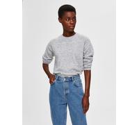 Jersey de punto redondo SELECTED para mujer Suéter de lana de punto fino SLFLULU