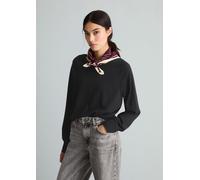Jersey de punto regular Black XL
