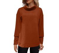Jersey de punto térmico para mujer, ropa de punto para mujer, cuello alto, manga larga, suéter de punto de gran tamaño, suéter de cuello alto, suéter casual de moda, disfraz de otoño, trajes de