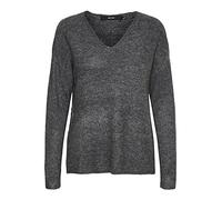 VERO MODA Jersey 'Lefile' gris moteado, Talla L