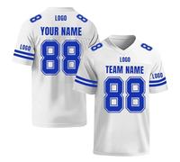 Jersey de Rugby Personalizado, Jersey de Rugby de Manga Corta con Nombre/número/Logotipo del Equipo, Jersey de Entrenamiento de Rugby para Hombres (Estilo 12)