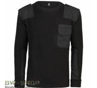 JERSEY EJÉRCITO ALEMÁN NEGRO BW PULLI INVIERNO CAZA OUTDOOR EJÉRCITO SUÉTER D...