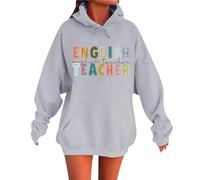 Jersey grueso y cálido - con cuello alto unisex otoño e invierno compartimento profesor carta impresión manga larga bolsillo sudadera polar con capucha hombres sudadera con capucha sudadera con