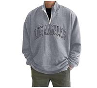 Jersey Hombre Con Cremallera 1/4, Gy1., L