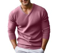 Jersey Hombre Invierno Gordo - Suéter de Punto, Abrigo, Manga Larga, Corte Ajustado, Ligero, otoño Invierno, cárdigan, Suave, cómodo, cálido, Moda, Ropa de Abrigo, Estilo Casual (S)