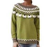 Jersey Marinero Mujer Cuello Alto con Corta Chicas Impermeable Print Crudo Mayor Buzo Embarazada Grueso Piezas Gato Esqueleto Hippie USA Dinosaurios Fashion Ella Señoras Térmicas
