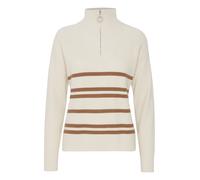 Jersey 'Milo' Mujer b.young S crema / cognac