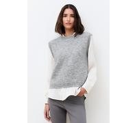 Jersey Mluigi gris mujer L