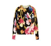 Desigual Jersey de Punto Plano para Mujer Sudadera, Negro, L