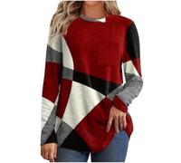 Jersey Mujer Sudadera Moda Manga Larga Casual Patchwork Otoño Invierno Suéter Largo Suave cómodo Primavera Blusa Tops Tumblr Deportiva Jersey Bolsillo Talla Grande 2025