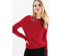 Jersey mzoan 100% cachemir rojo mujer S