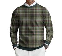 Jersey Navidad Hombre Ugly Jersey Navideño Sudadera Feo Christmas Sweaters Gracioso Suéter 3D Impresión Tops Hortera Navideña Sudaderas Men Invierno Manga Larga Ropa Gray S