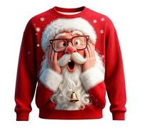 Jersey Navidad Hombre Ugly - Navideño Feo Hortera Christmas Gracioso Sweaters Sweater Ropa Sudadera Navideña Manga Larga Sudaderas Men Invierno Tops