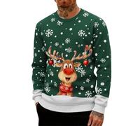Jersey Navidad Jersey Navideño Hombre De Navidad Hombre Camisola Natal Homem Pareja Suéter Familia Ropa Navideña Camisola De Natal Navideño Familia Reno Sueter Navideños Niño Ropa Camisetas Navideñas
