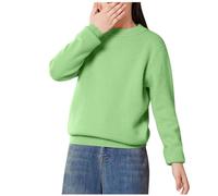 Jersey Niño Niña,Suéter Manga Larga de Otoño e Invierno para Niños y Niñas Casual Cuello Redondo Camiseta de Punto Suave y Cómodo Pullover Sueter Básico Color Sólido Sweater Simple Sudadera