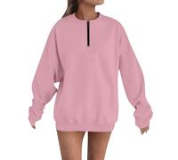Jersey para mujer de algodón, chaqueta larga de entrenamiento para mujer, sin capucha, chaqueta deportiva, cuello redondo, chaqueta de entretiempo, chaqueta de entretiempo, monocolor, sudadera moderna