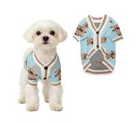 Jersey para Perro y Gato,Suéter Clásico con Estampado De Oso,Abrigo De Invierno Suave y Cálido,Actividades Diarias De Salida Ropa De Invierno para Mascotas Disfraz Mascotas Pequeñas y Medianas-XL