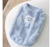 Jersey Perro Pequeño, Ropa Perro con Anilla para Correa, Roupa Cao Inverno, Suave y Agradable para La Piel(Blue,X-Small)