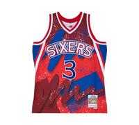 Jersey Philadelphia 76ers Hyper Hoops Allen Iverson 1996/97 L
