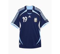 Jersey T-Shirt 2ª equipación adidas Performance Argentina 2006 Messi para hombre Azul XXL