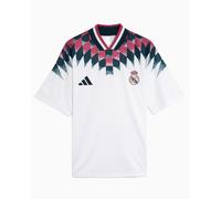 Jersey T-Shirt con logo Relaxed adidas Originals Real Madrid C.F. Stadium para hombre Multi,Blanco L