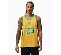 Jersey T-Shirt con logo Relaxed Jordan Brasil para hombre Amarillo S