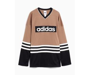 Jersey T-Shirt Relaxed de manga larga adidas Originals Hockey para hombre Marrón XS