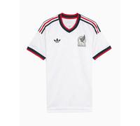 Jersey T-Shirt Visitante 2026 adidas Originals Mexico Football para hombre Blanco S