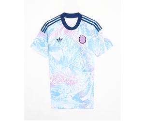 Jersey T-Shirt Visitante 2026 adidas Originals Republic of Costa Rica Football para hombre Azul,Rosa XXL