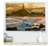 JERSEY THE CHANNEL ISLAND (High Quality Premium Wall Calendar 2026 DIN A2 landscape),CALVENDO 12 Month Wall Calendar: Discover impressive views of Jersey