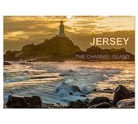 JERSEY THE CHANNEL ISLAND (Wall Calendar 2026 DIN A3 landscape), CALVENDO 12 Month Wall Calendar: Discover impressive views of Jersey