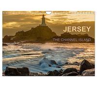 JERSEY THE CHANNEL ISLAND (Wall Calendar 2026 DIN A4 landscape), CALVENDO 12 Month Wall Calendar: Discover impressive views of Jersey