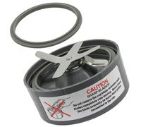 Jersvimc Cuchilla extractora de repuesto para licuadora NutriBullet 600 W/900 W Pro Blender Accesorios con junta tórica de goma