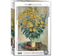 Jerusalem Alcachofa Flores Por Monet 1000 Rompecabezas de Piezas 680mm x 480mm (
