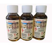 Jerusalem Lote de tres(3) Aceite de Unción de Sepulcro Santo 60ml