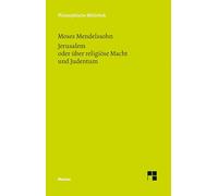 Jerusalem oder über religiöse Macht und Judentum: 565