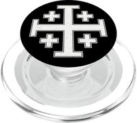 JERUSALÉN Cruz DE Cinco Camino Cruz Templar DE Cinco PopSockets PopGrip para MagSafe